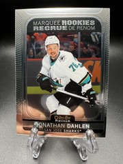 2021-22 O-Pee-Chee Platinum Marquee Rookies #268 Jonathan Dahlen Sharks